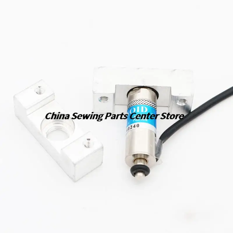 Silver White Jump Solenoid Holder High-quality Aluminum Base Computer Embroidery Machine Spare Parts Wholesale