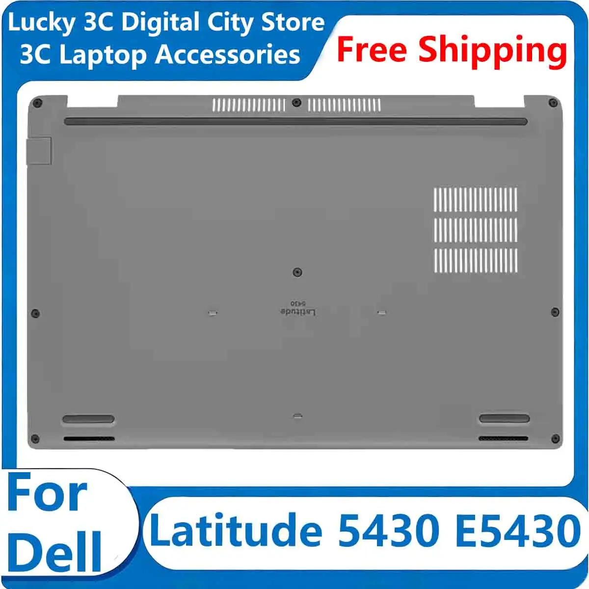 New Replace For Dell Latitude 5430 E5430 Laptop Cover Bottom Base Lower Cover Back Housing Shell 0D8RFY