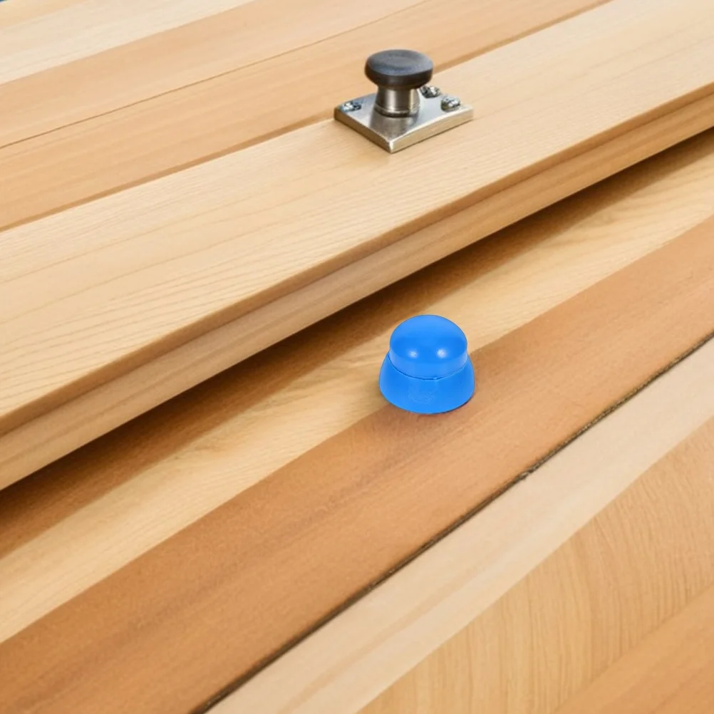 25 قطعة ملحقات معدات الملعب ارتداء مقاومة البلاستيك الجوز قبعات البلاستيك المسمار يغطي قبة قبعات المسمار قبة الجوز غطاء