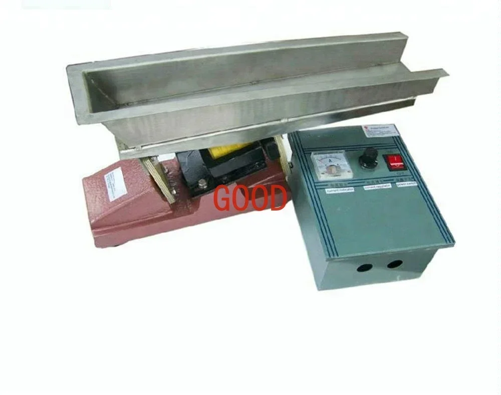 Электромагнитный линейный вибрационный вибрирующий конвейер для зерна