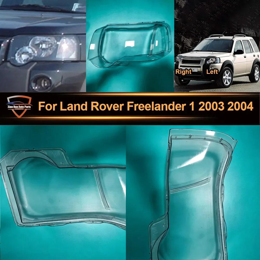 

Headlamp Cover Transparent Lamp Shade Shell Lens Plexiglass Replace Original Lampshade 2003 2004 For Land Rover Freelander 1