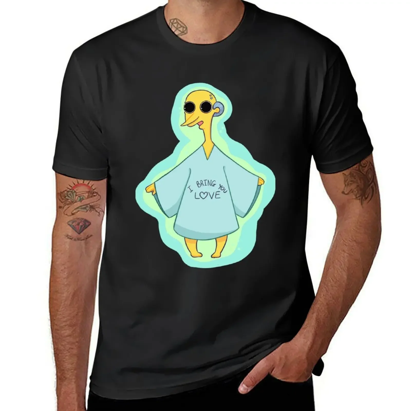 

Alien Mr Burns T-Shirt blacks Blouse plain Short sleeve tee men