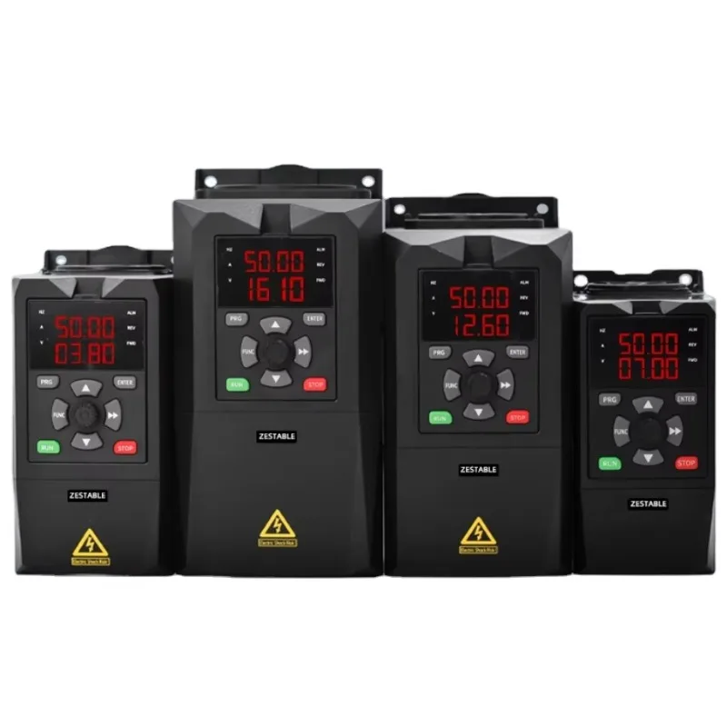 2.2/4/11KW Variable Frequency Drive (VFD) for Pump Motor Speed Control Convert Single Phase 220V to Three Phase 380V
