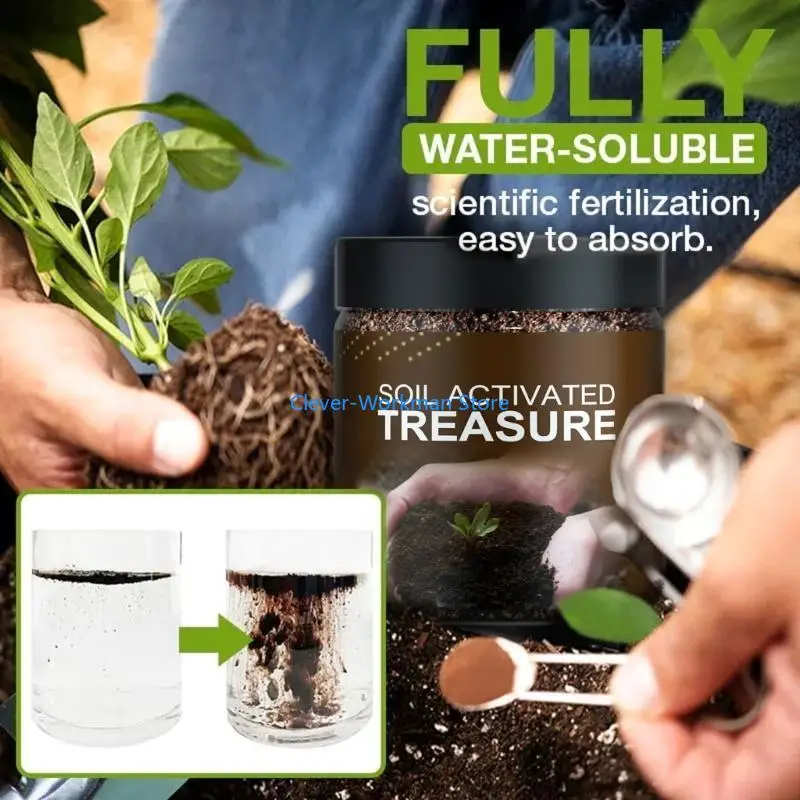 24TD منشطات التربة، مصدر معدني للترطيب والتغذية للحديقة