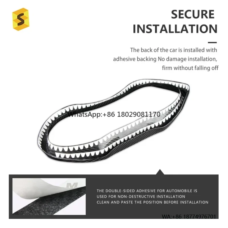 

N-TZZ-193 Carbon Fiber Car Dashboard Accsori For Dodge Challenger SRT