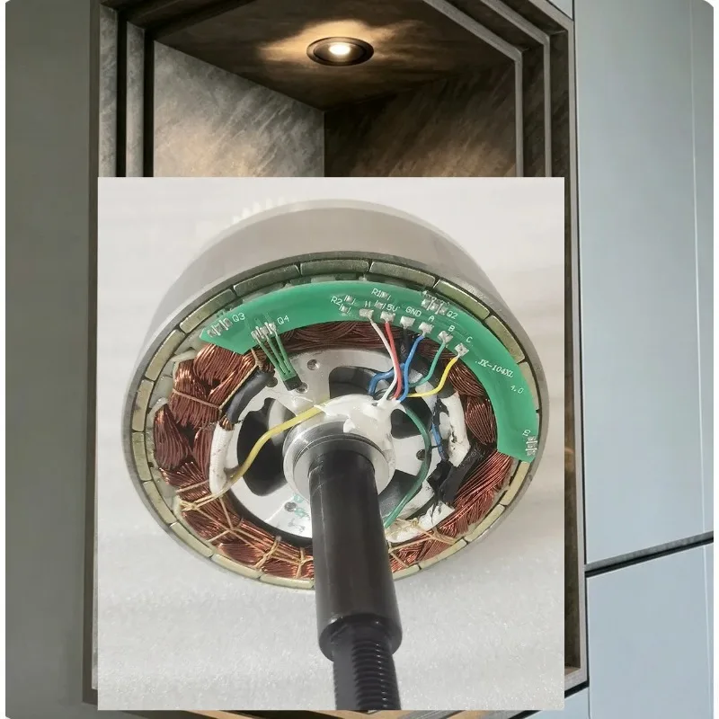 36V 48V 52V 350W 500W Tire Gear Electric Bicycle Motor Center Core Stator HH Dropout Open Size
