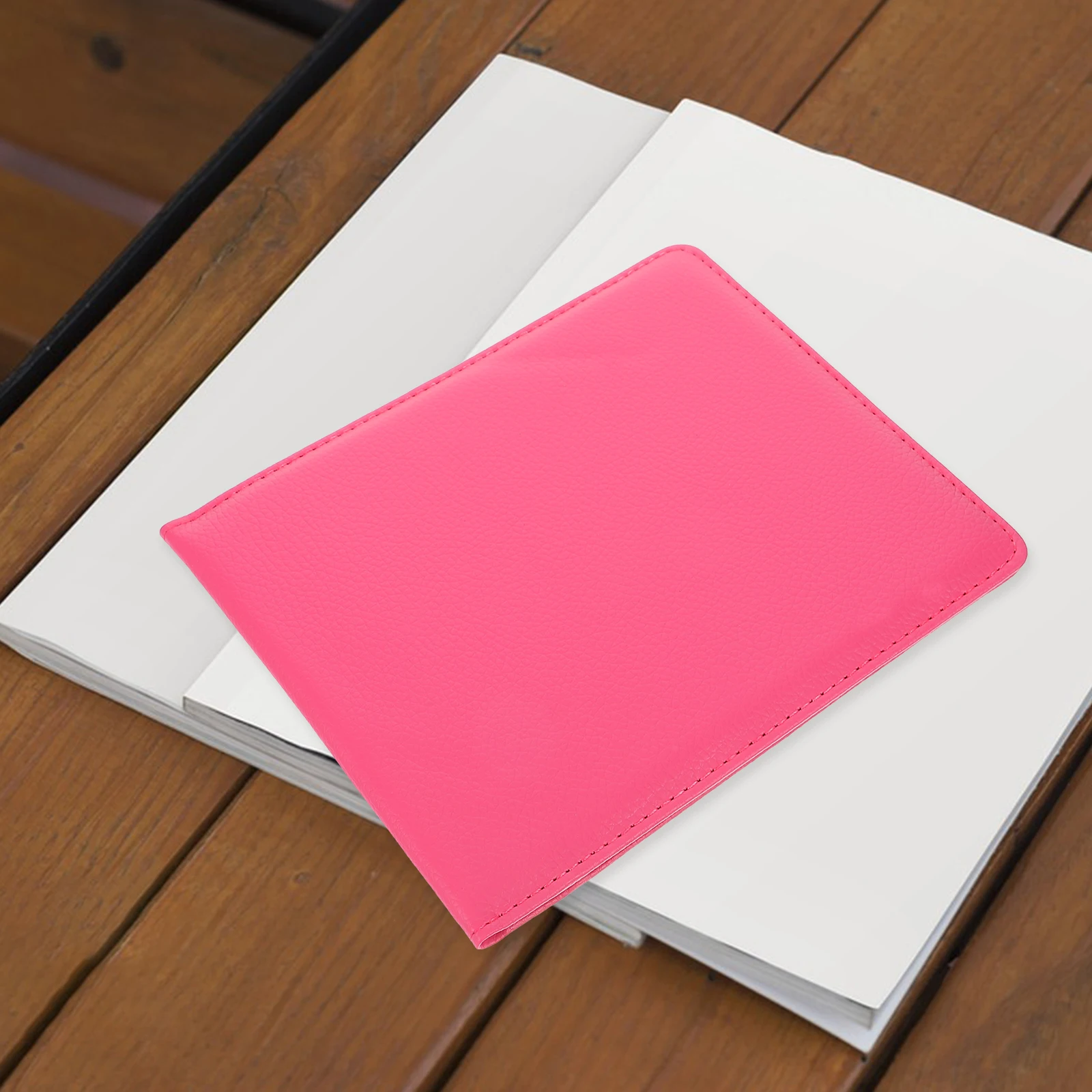 

Disability Card Protection Cover PVC Material Rosy Color Lightweight Multiple Card Slots ID Badge Holder Wallet Mens Social