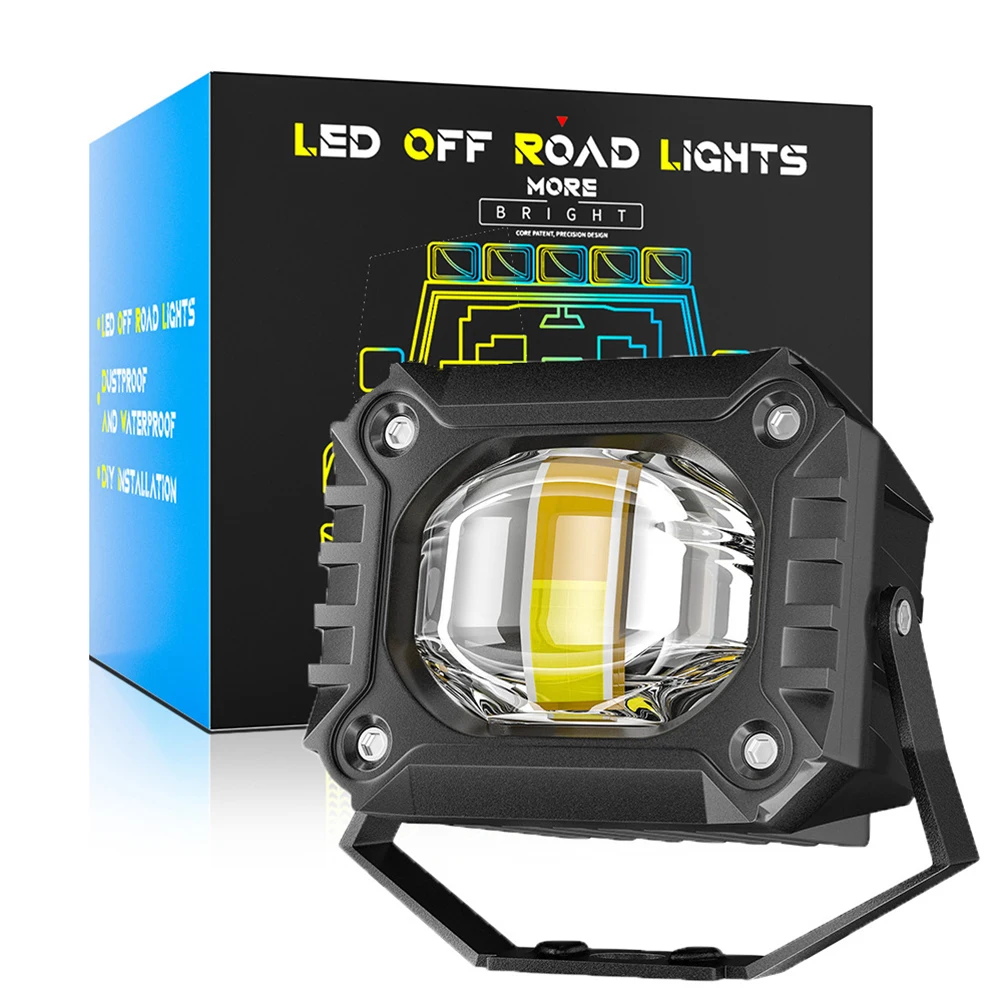 Faro LED para motocicleta, foco de-40 °C-80 °C, 1.2A ± 0,2, 1500LM, 365g, 50000H, CSP, DC9-80V 3570, nuevo