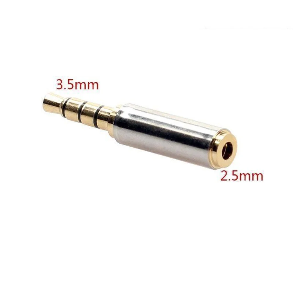 Plug And Play 3.5mm Connector 2.5mm Interface Audio Conversion Headphone Small To Large Plug Gold Plating Process Easy To Use