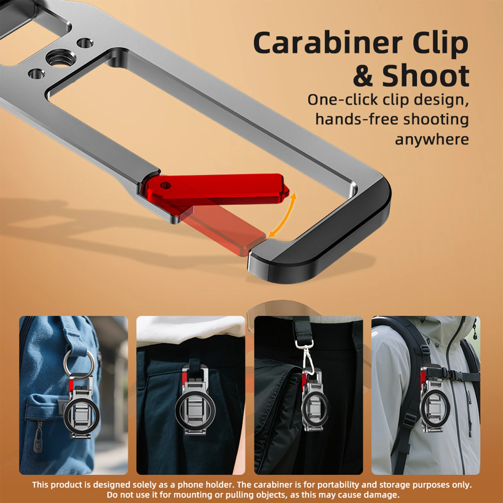 

Магнитная подставка-трипод для телефона, складная, портативная, с регулируемым креплением для Magsafe