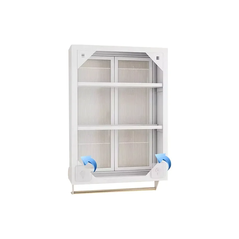 Toilet rack wall non-punching wall-mounted toilet bathroom toilet washstand multi-functional storage cabinet