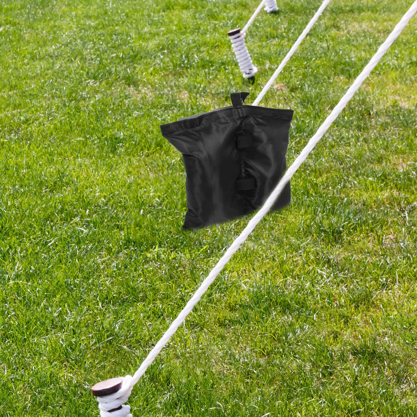 

2Pcs Tent Weight Bags Heavy Duty Outdoor Canopy Sandbags Waterproof Sunproof Canopy Weights for Patio Umbrella Gazebo Stability