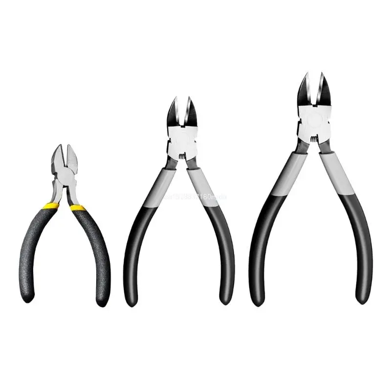 Diagonal Flush Cutter Side Cutting Pliers Electronics Pliers for Reeled Terminals Dropship