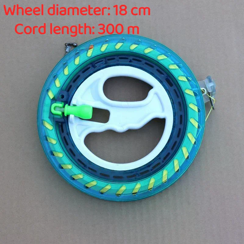 Kite 18cm Reel Wheel Eagle Delta Various Kites Flying Traction Tools 300m Line