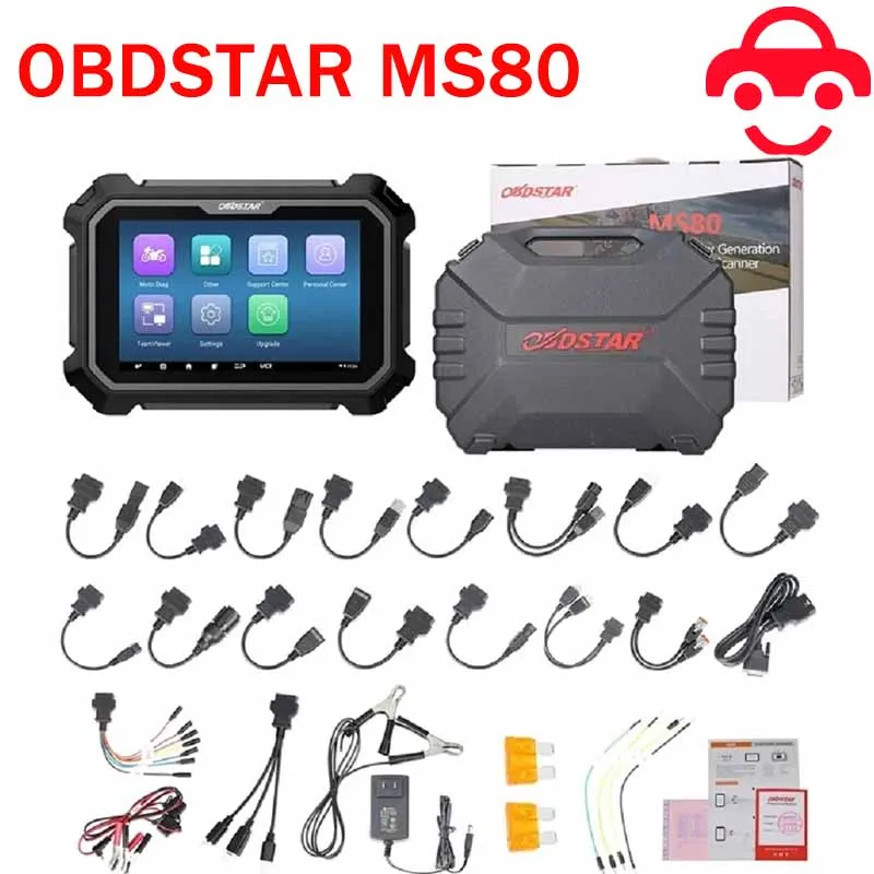 

OBDSTAR MS80 Intelligent Motorcycle OBD 2 Diagnostic Tool Support IMMO Programming Tool Support Marine pk OBDSTAR MS50 MS70 P50