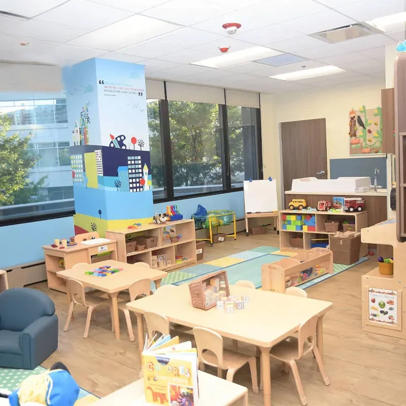 

For TOP Modern Nursery Wall Shelves Wooden Furniture For Baby Nursery Decor Customized Nursery Interior Layout Decoration Design