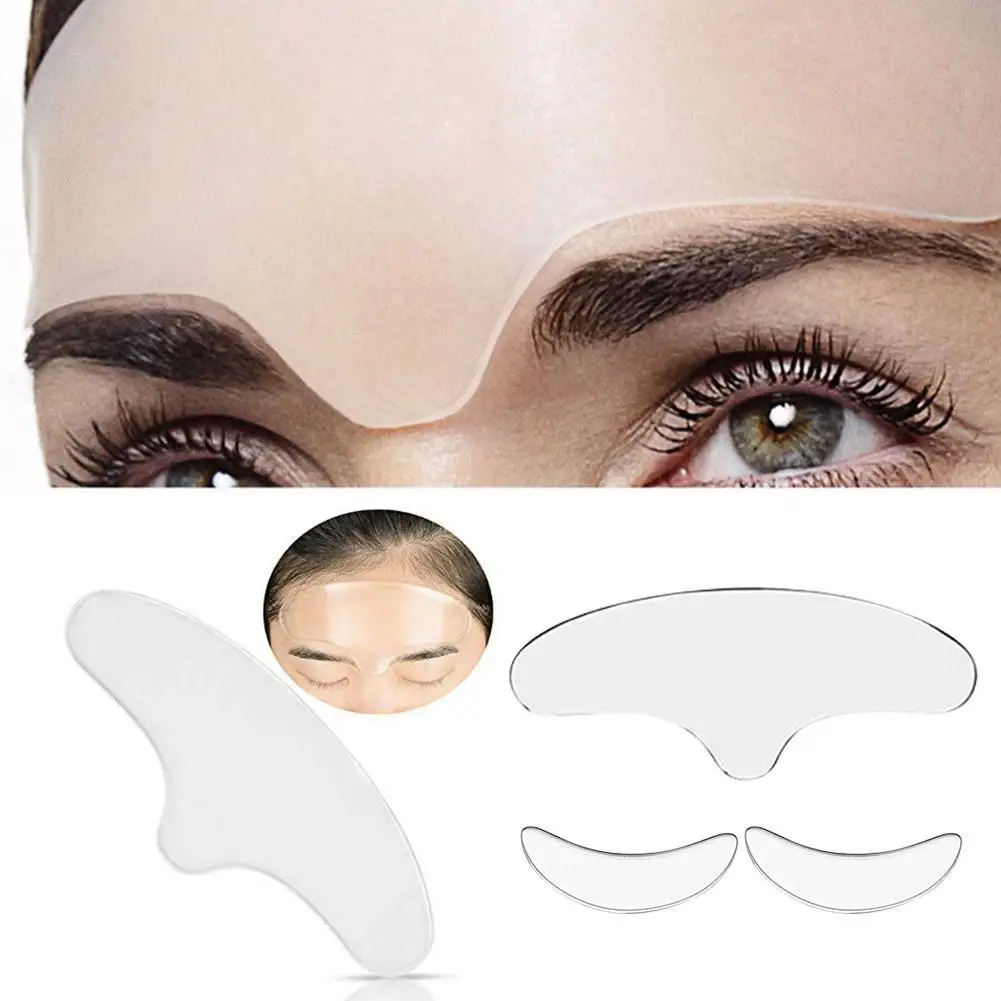 16/111/8/1pc Silicone Wrinkle Patches Reusable Forehead Neck Chest Pad Anti Aging For Women Girls Facial Lifting Paste Skin Care