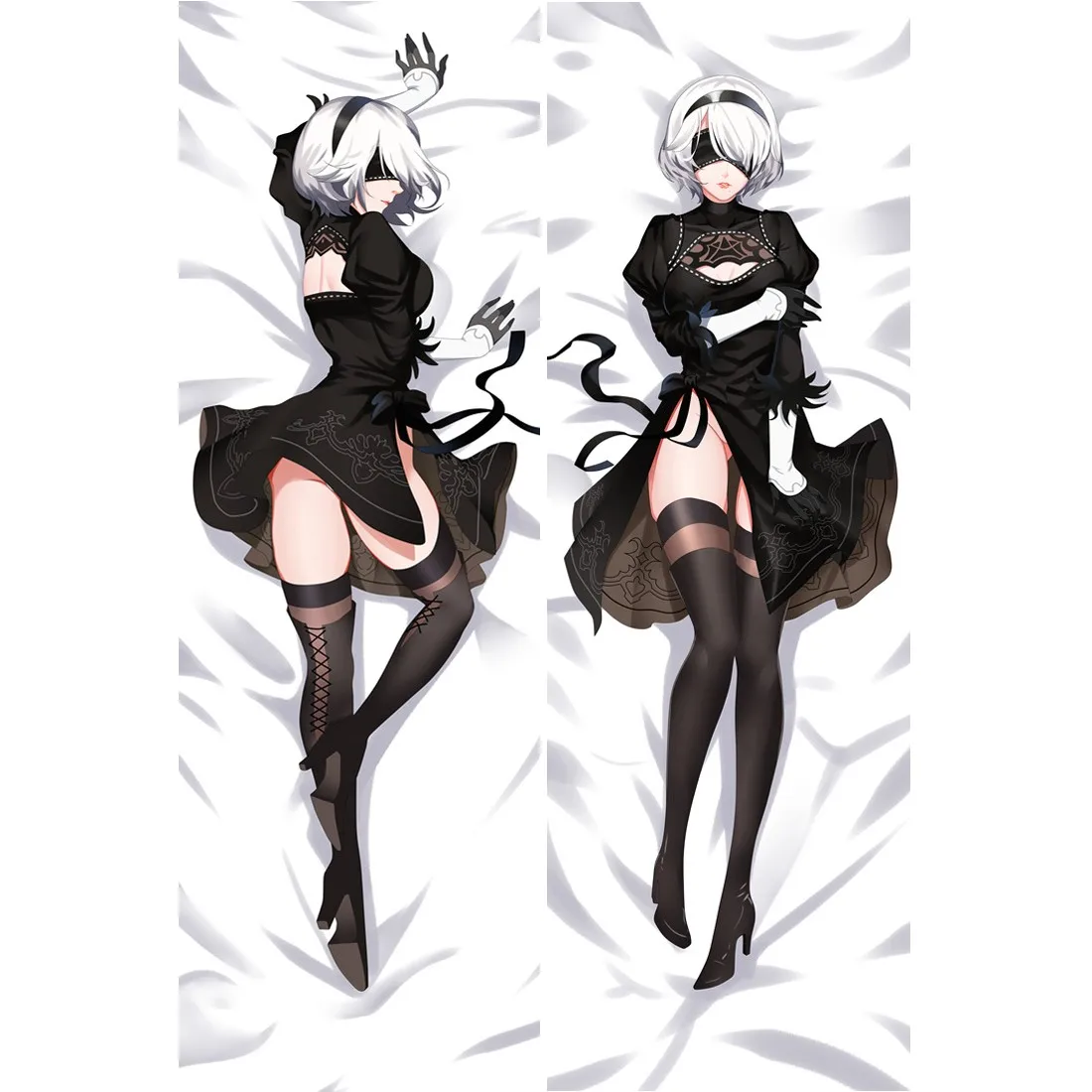 NieR:Automata Anime Body Pillow Cover YoRHa No.9 Dakimakura Case 2b A2 9S Hug Body Pillowcase Cushion Cover Otaku Gift 150X50