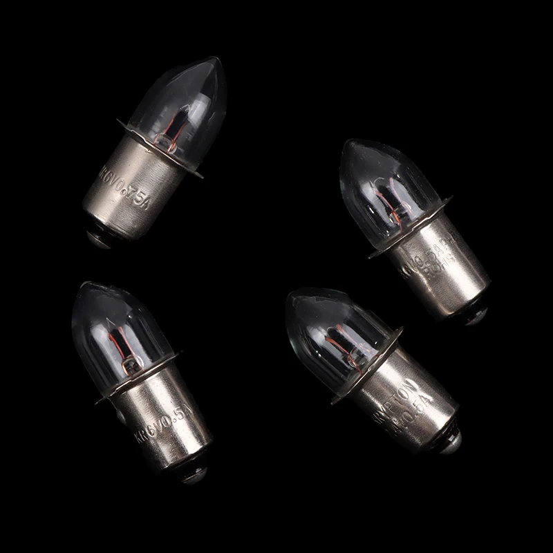 

P13.5S Base Bulbs Old Style Flashlight 2.4V 3.6V 4.8V 6V 7.2V 0.4A 0.5A 0.75A Replacement Bulbs Torches Work Lamp Bulbs Replace