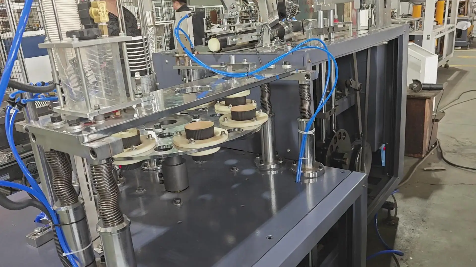 Full Automatic Double Wall Paper Cups Making Machines for Small Businesses