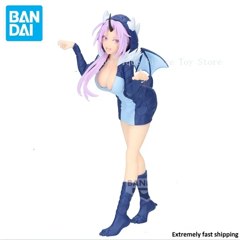 Em estoque Original Bandai BANPRESTO Aquela vez que eu reencarnei como um Slime Shion Ver. Figura Anime Modelo Brinquedo Presente Coletar