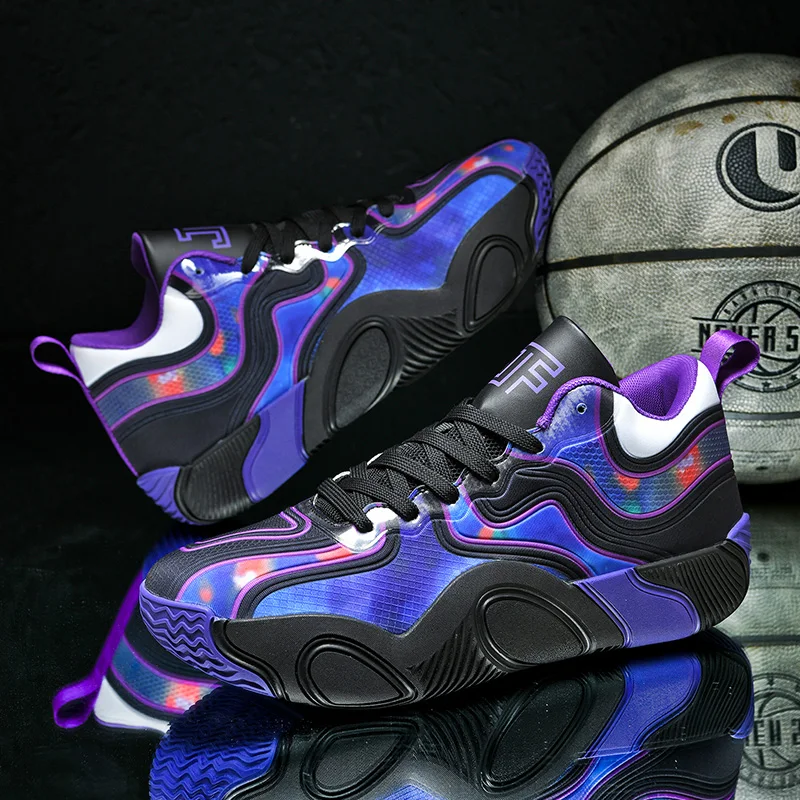 

Баскетбольные кроссовки весна-лето, новые, мужские и женские, противоскользящие, для соревнований, дышащие, повседневные, спортивные, для бега.