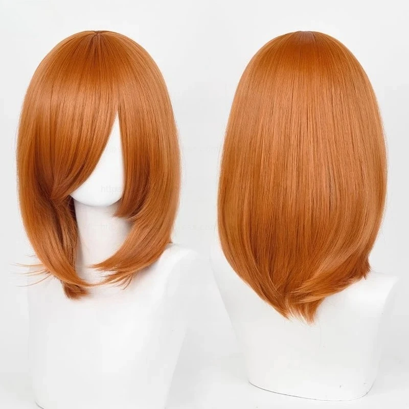 Anime 40cm Medium Basic Bang Blond Wig
