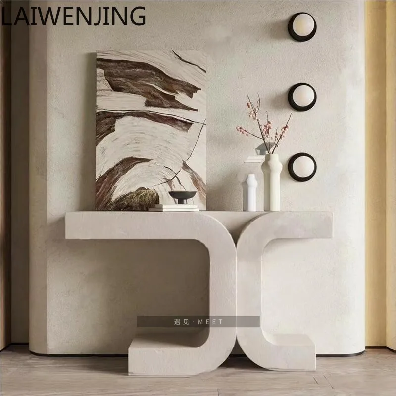 

HLZ Creative Entrance Desk Stunned Style Model Room Entrance Door Entry Desk