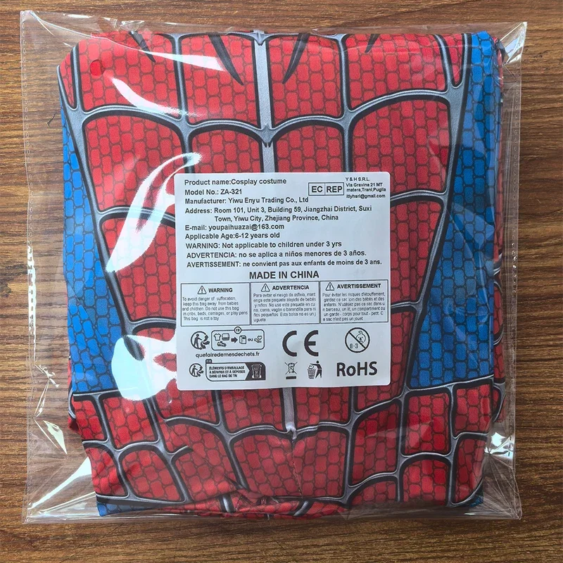 Spiderman Men Costumes Zentai Bodysuits Wholesale Party Cosplay Dress Up Clothes Superhero Movie Role Play Fans Collection