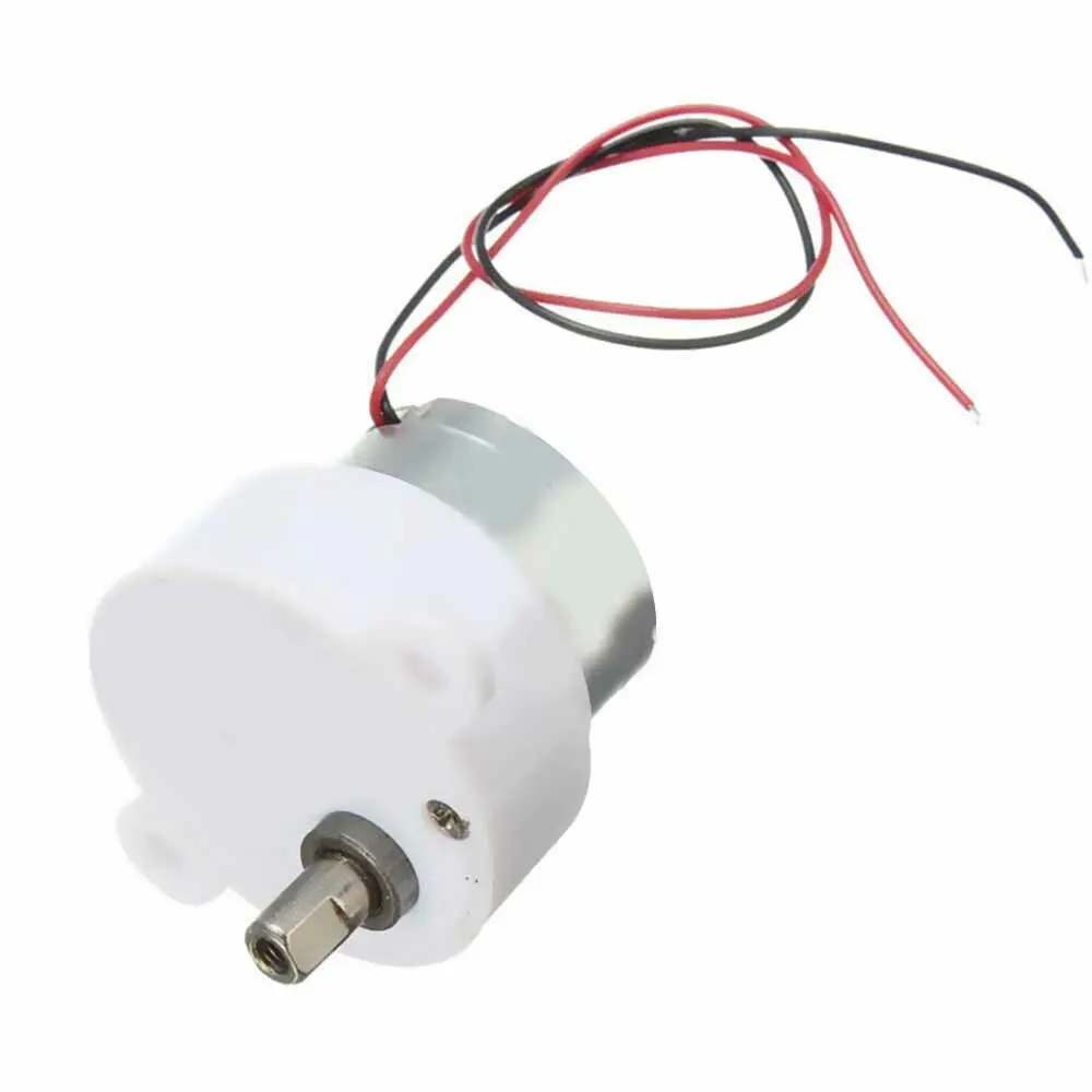 DC 6V/12V Electric Brushless DC Motor High Torque Gear Motor Geared Box S30K Reduction Motor 2 Wires for Electronic Toys Fan image 3