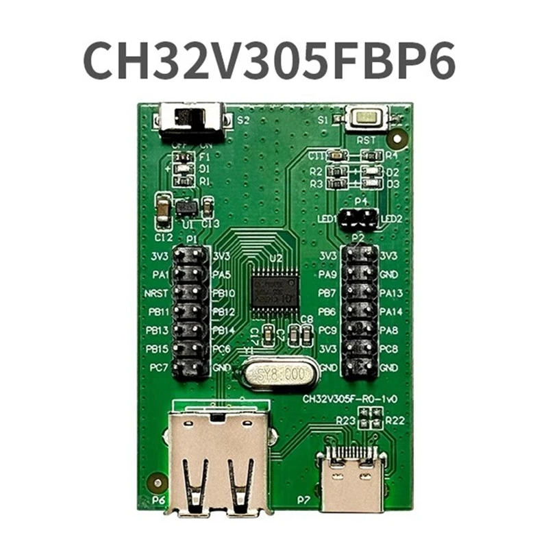 IDUD CH32V305 Entwicklungsboard 32-Bit RISC-V Interconnect Mikrocontroller Evaluierungsboard