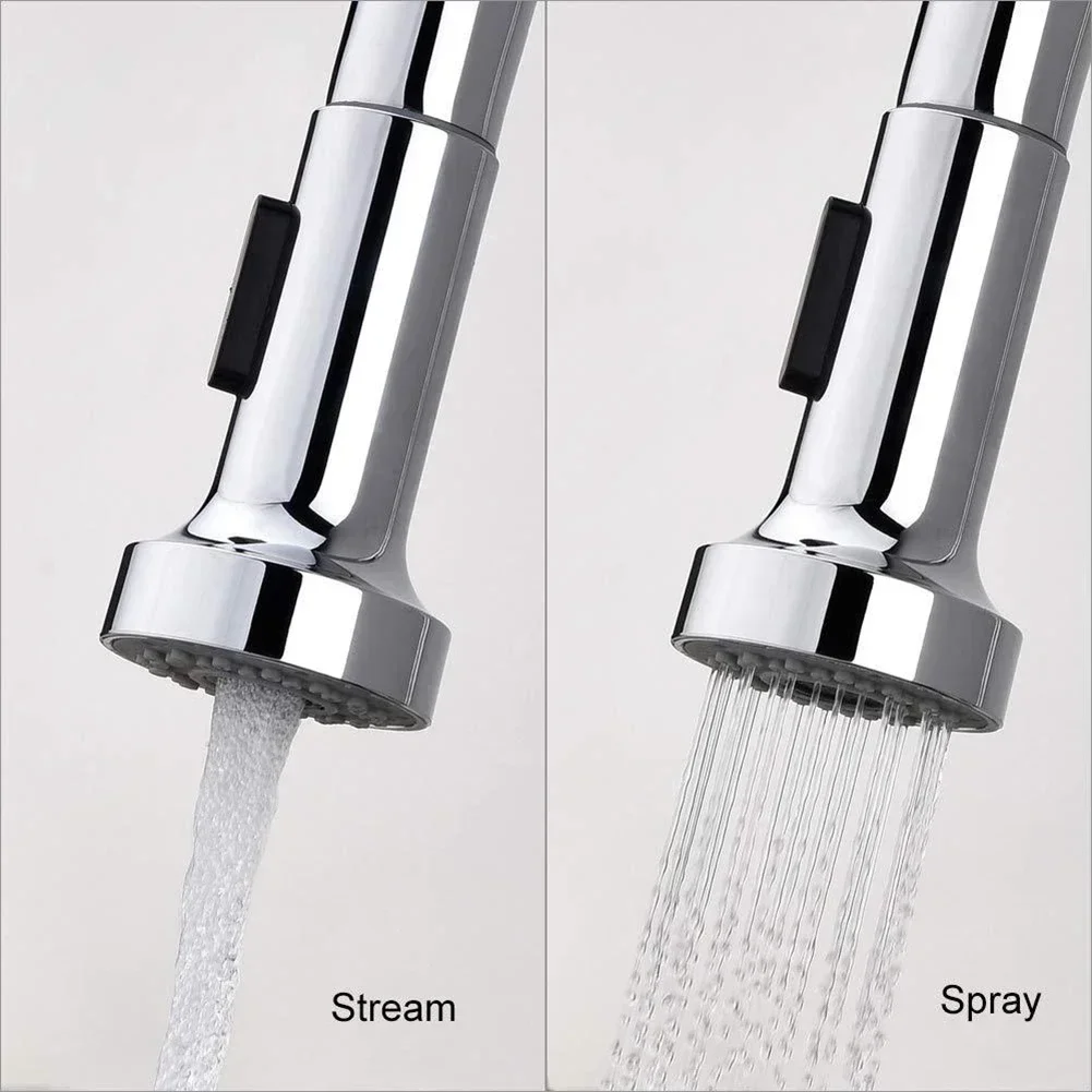 Kitchen Pull Out Faucet Sprayer Nozzle ABS Durable Water Saving Bathroom Basin Sink Shower Spray Head Multifunction Pull Head view 5