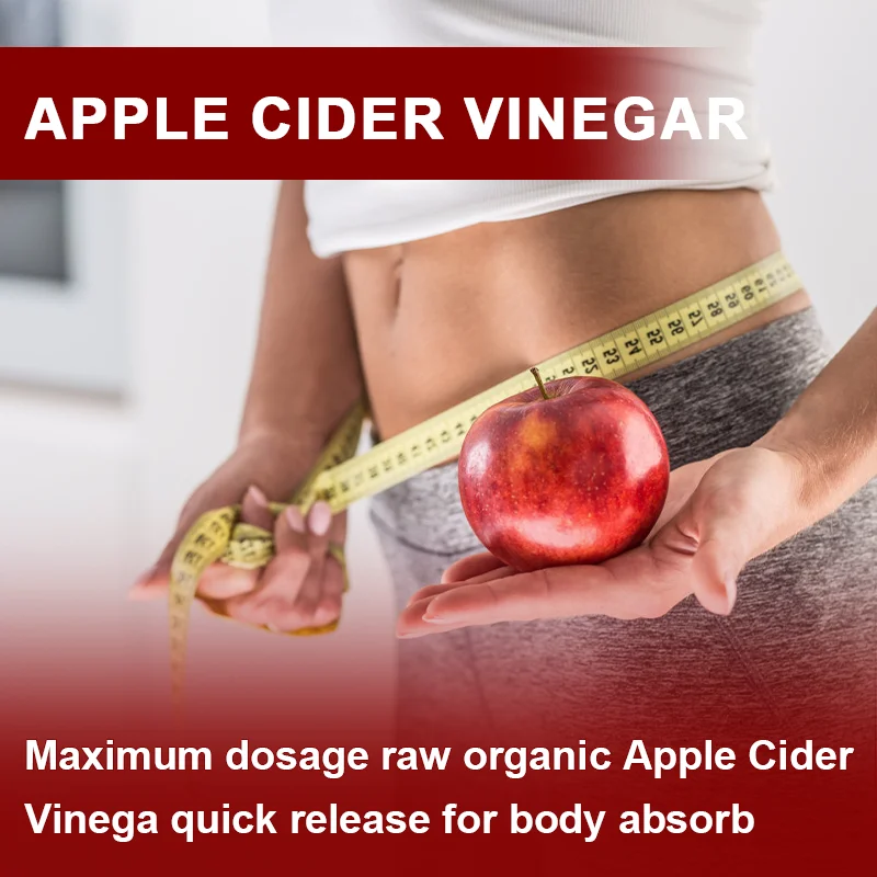 Apple Cider Vinegar Capsules | 1000mg | Non-GMO, Gluten Free Supplement