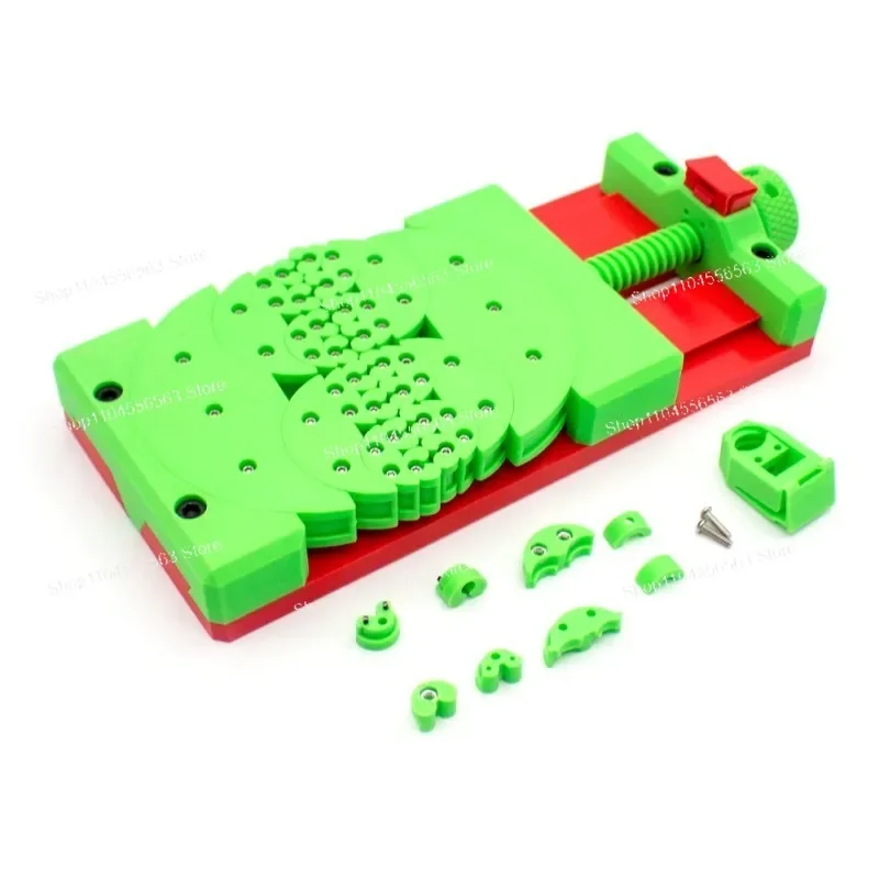 3D printing workbench vise - Multi-functional flat jaw fixture, suitable for any shape of clamping operation