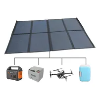 Solar Cells Portable Solar Panel 200W Foldable Solar Panel With USB Output For Outdoor 12V Battery Charging