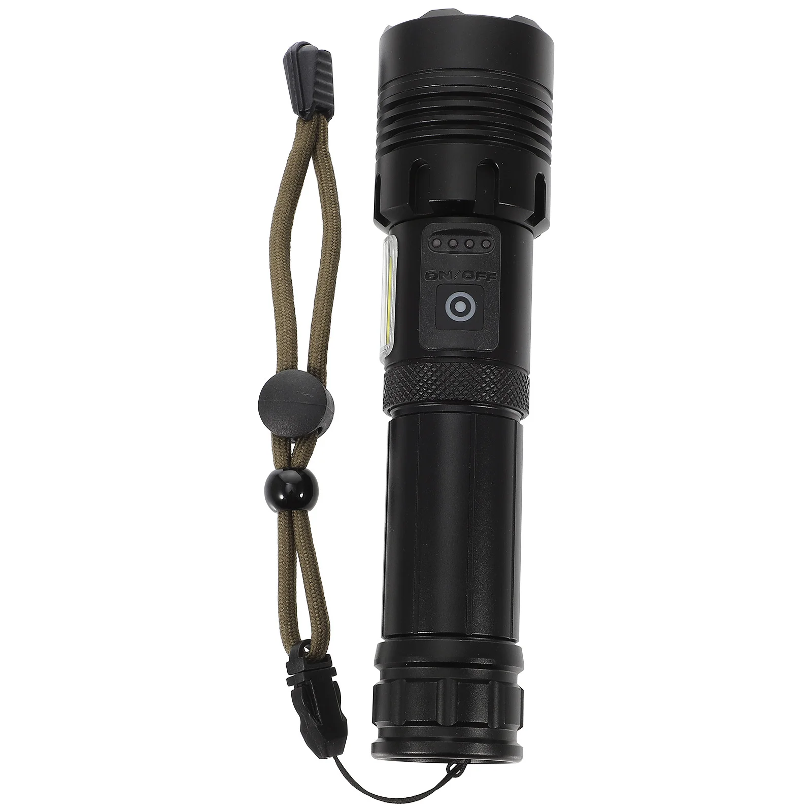 

1Set Outdoor Rechargeable Telescopic Zoom Flashlight Portable Compact Waterproof Emergency Camping Flashlights for Kids