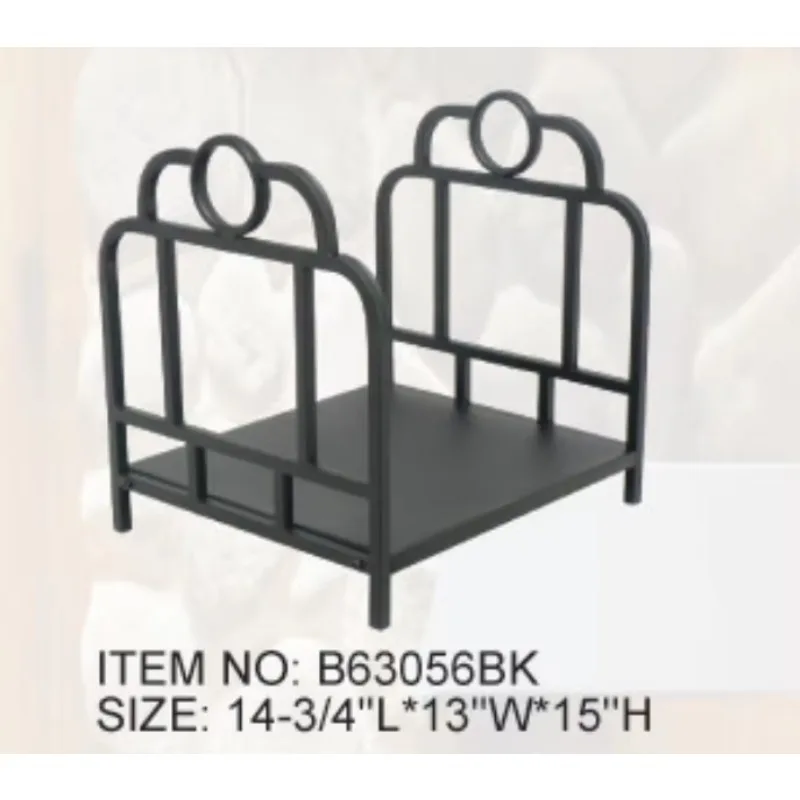 Modern Log Holder Outdoor Indoor Top Pick New Arrival Storage Cast Iron Carrier Firewood Log Rack Wood Holder