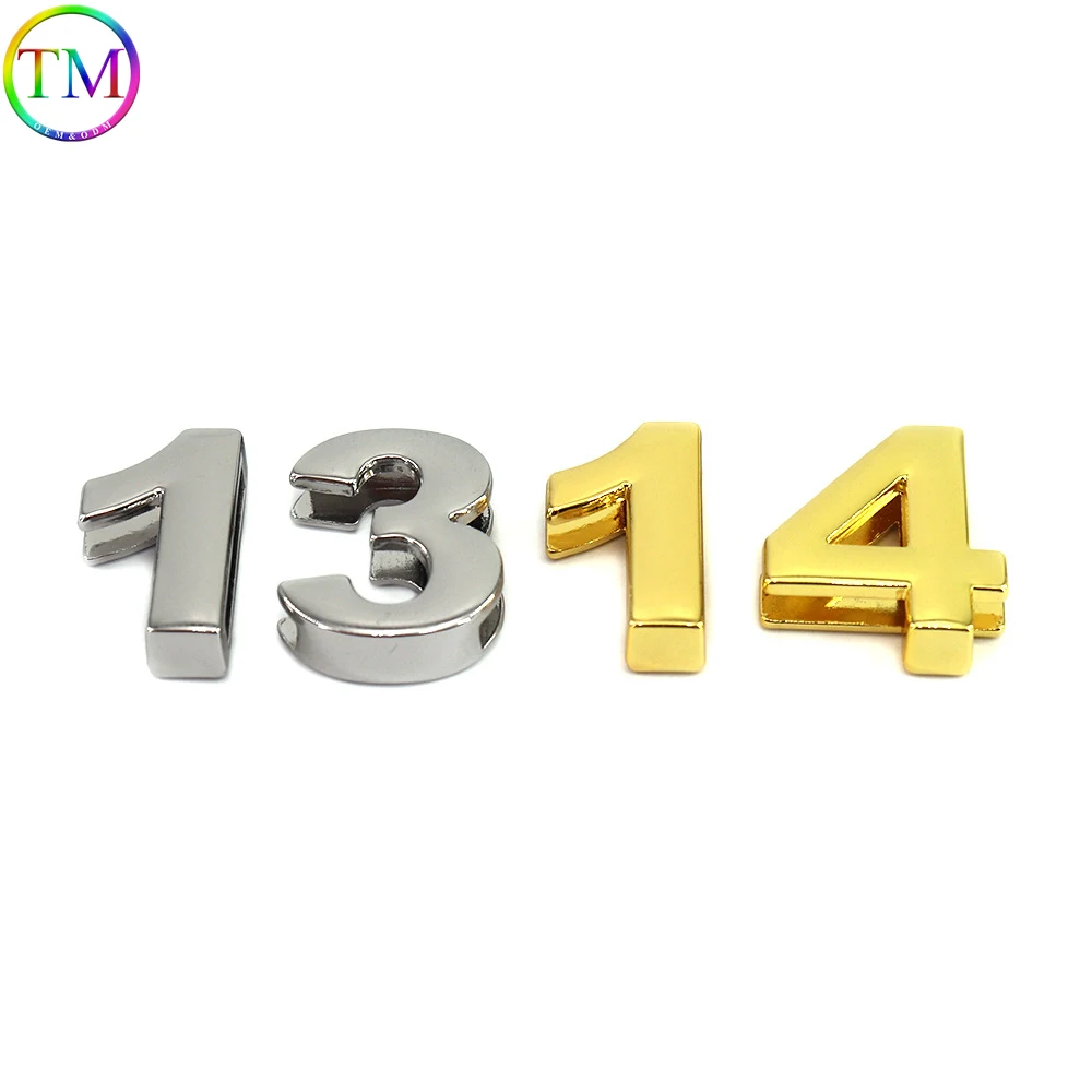 10-50 Pieces Metal Slide Letter Charms For Jewelry Making Women Bracelet Rhinestone Beads Charms Wristband Keychain Accessories