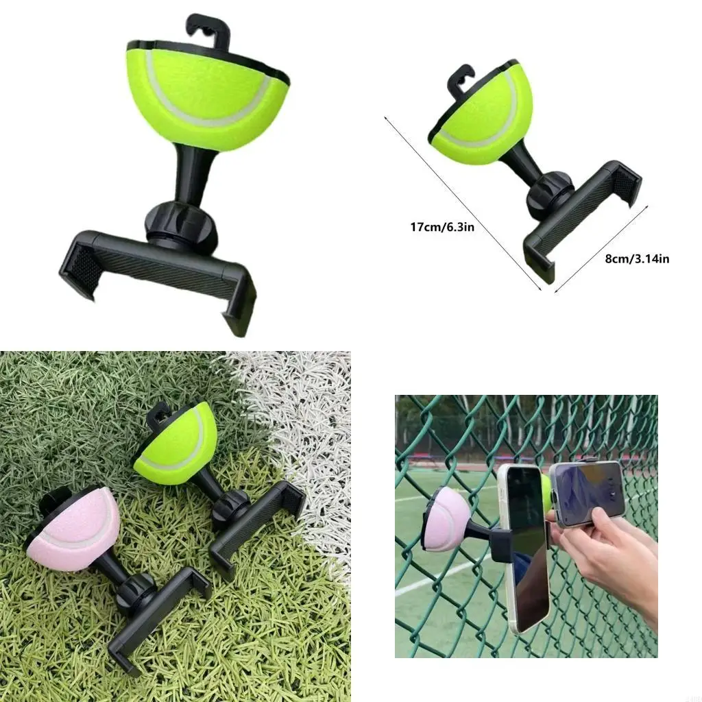 

Compacts Tennis Fence Phone Holder For Athletes To Analyze And Improve Skills 24BD