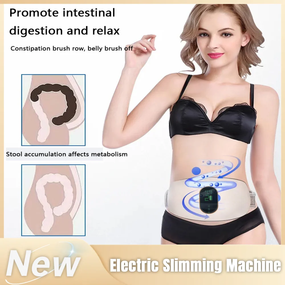 

Electric Slimming Machine Weight Loss Belly Body Thin Waist Belt Fat Burning Surrounding Stereoscopic Slimming Massage Device