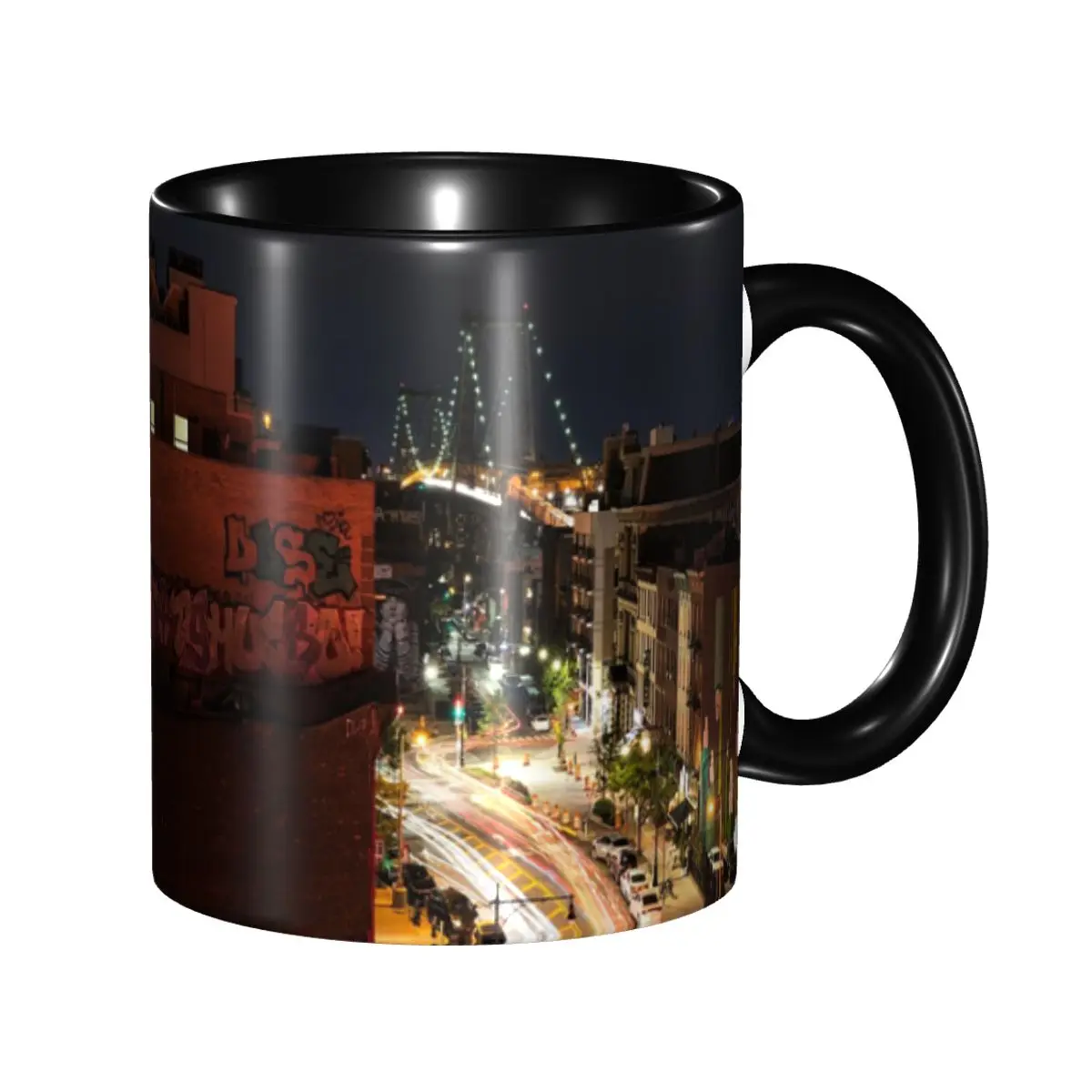 

Williamsburg Nights Mug Funny Ceramic Coffee Cups Tea Mugs Milk Cup Drinkware Gift for Friends