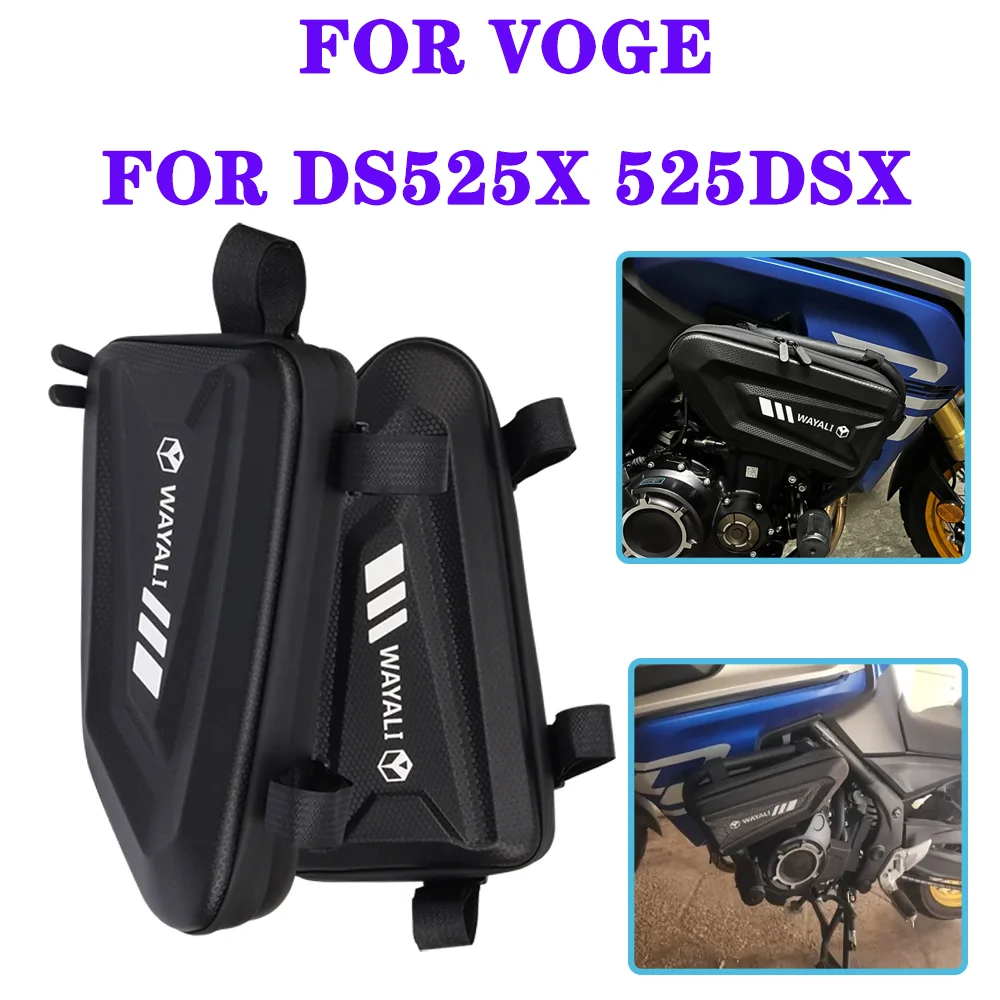 

Motorcycle Accessories Side Bag Tool Bags Frame Bumper Rod Storage Bag For VOGE 525DS DS525X 525DSX DSX525 DSX 525 DSX DS 525X