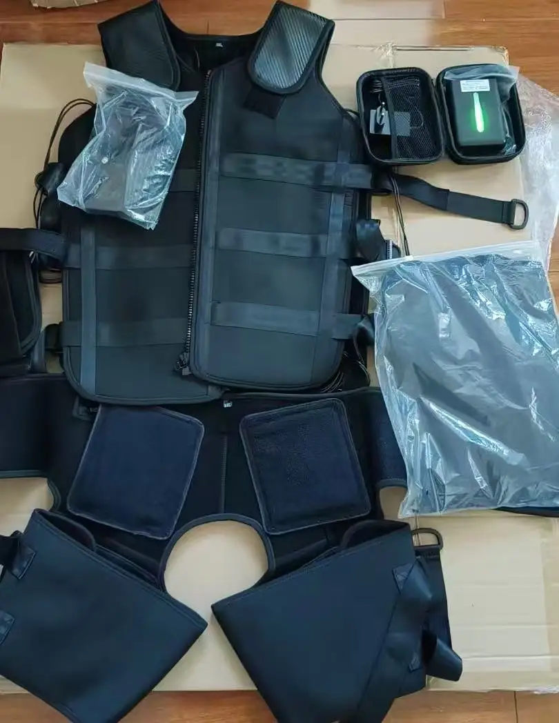 2026 gugeer full body muscle stimulation therapy ems exercise electrical stimulation wireless training ems suit