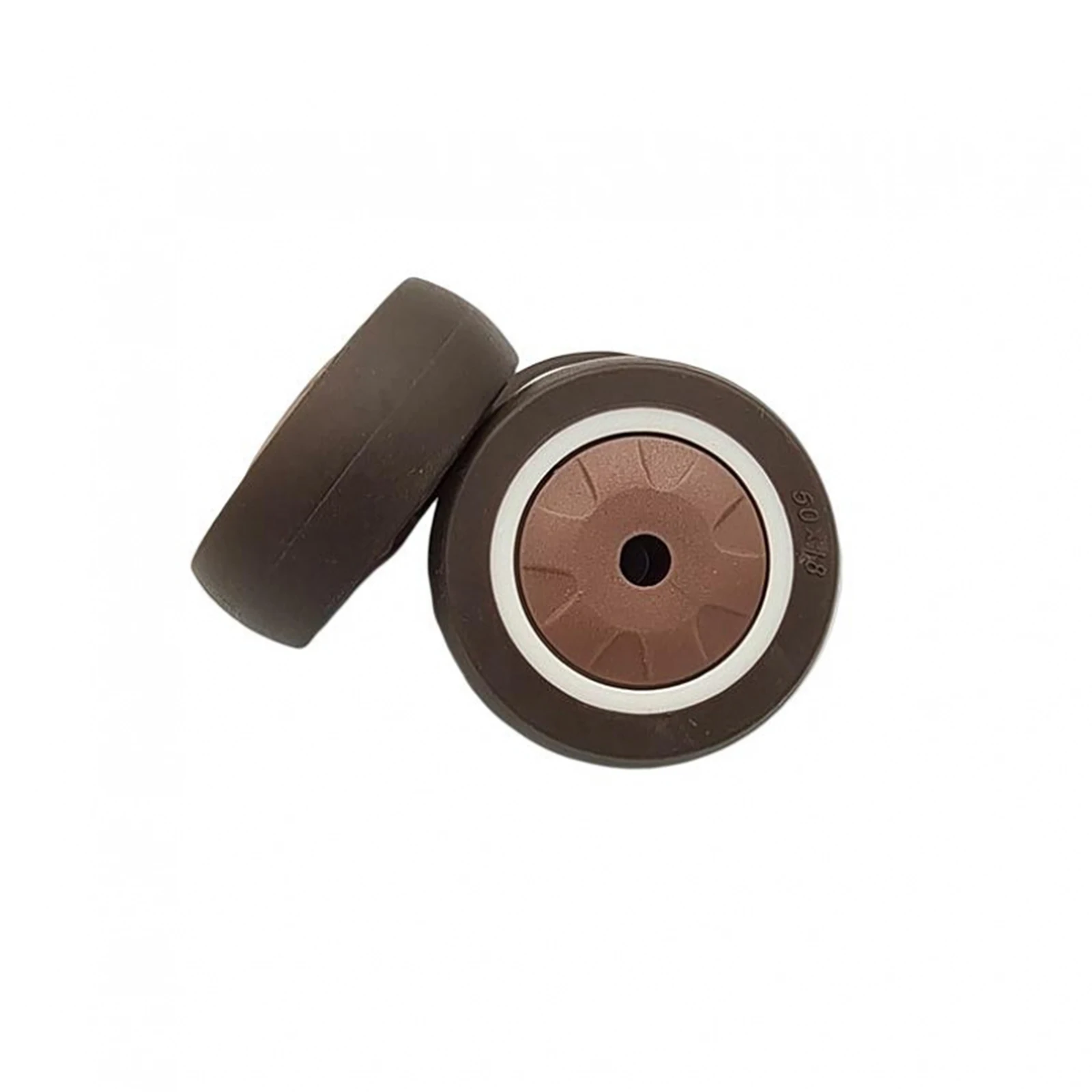 1pc 2 Inch Rubber Silent Universal Casters for Platform Car /Chairs Furniture Hardware Tools