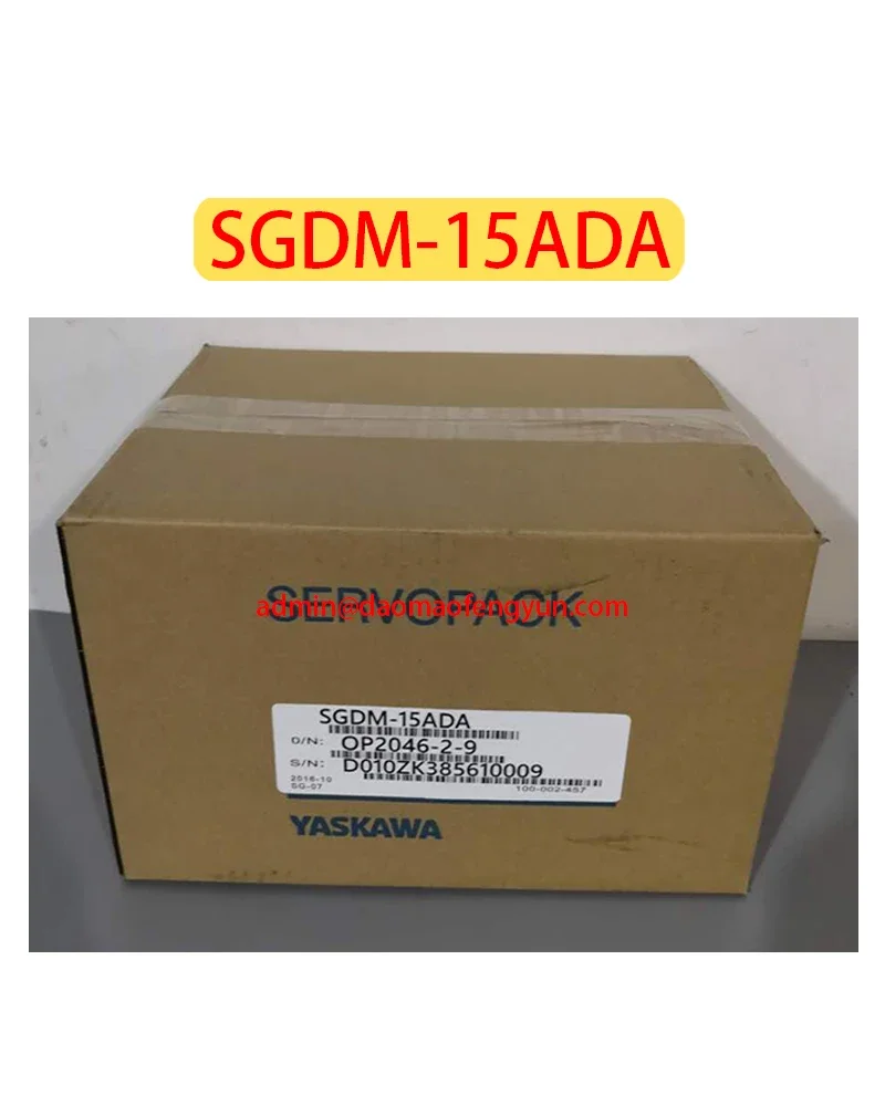 

SGDM-15ADA Brand new Servo Drive SGDM 15ADA，Fast shipping
