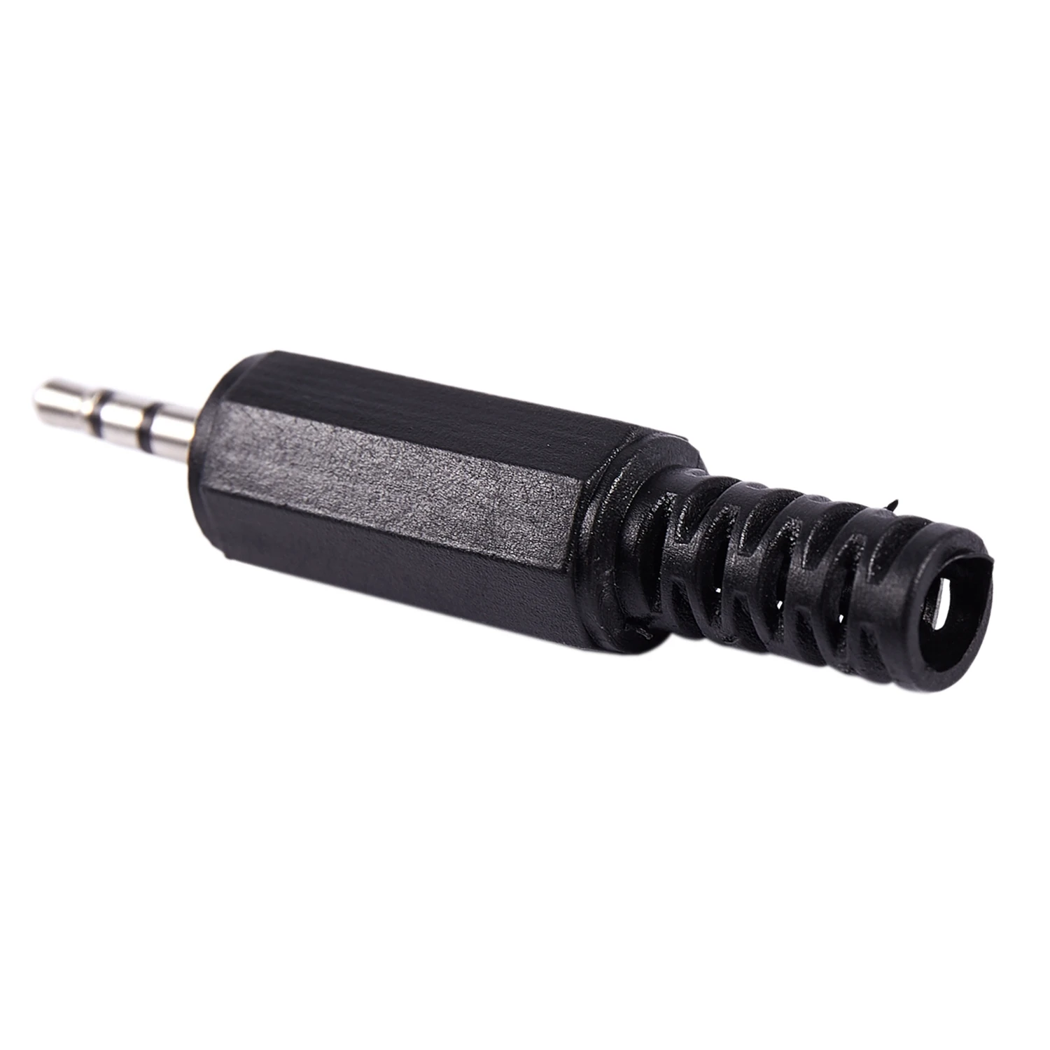 ABFKL 6pcs 2.5mm Stereo Male Plug Jack DIY Solder Headphones Audio Connector