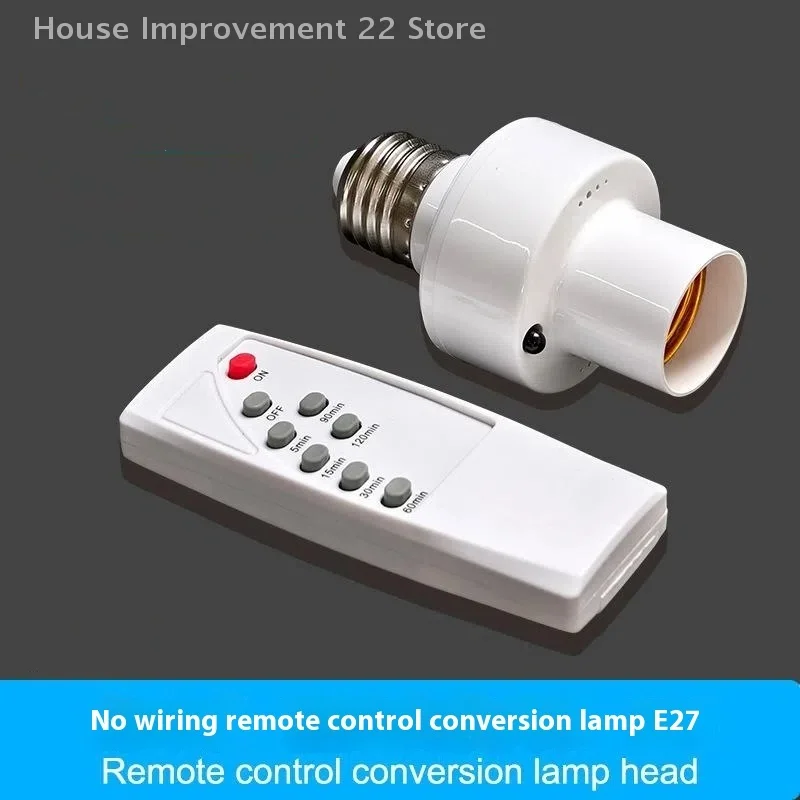 

AC85-265V E27 Цоколь лампы с беспроводным интеллектуальным пультом дистанционного управления Интеллектуальный переключатель Держатель лампы Крышка Аксессуар для умного дома