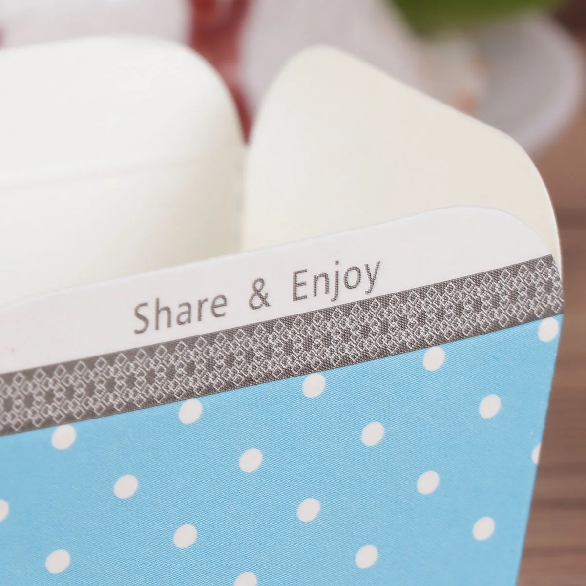 

100Pcs Heat-Resistant Disposable Cake Cups Paper Dessert Bowls Blue Dot for Bridal Showers and Birthday Celebrations