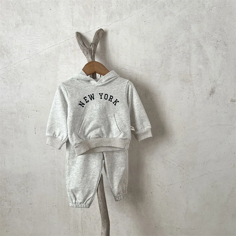 

Boys Sweatshirts +Pants Kids Suits Cotton 2PCS/Set 2024 Fashion Spring Autumn Cotton Sport Teenagers Children Clothing