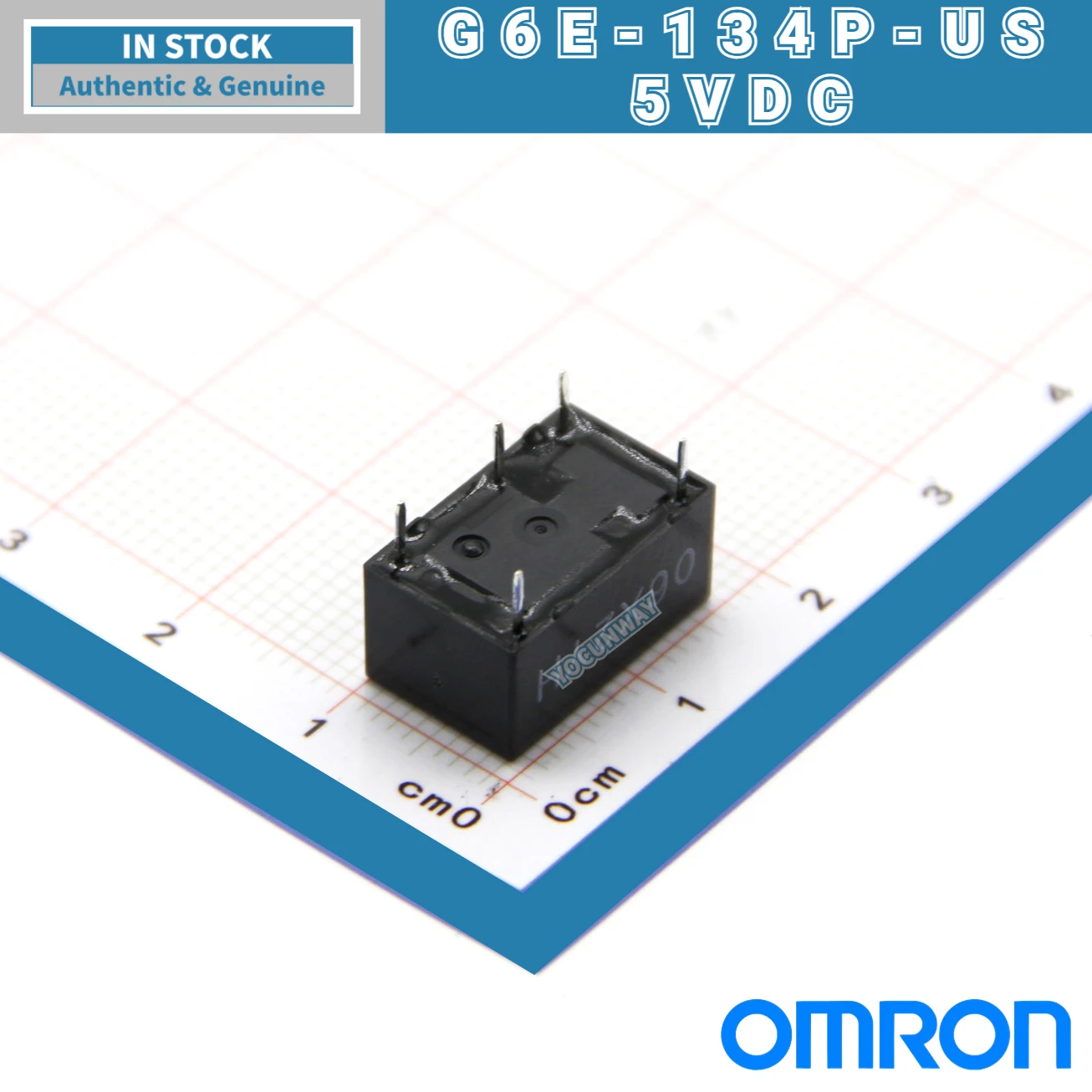 New Authentic Original Japan OMRON Single Relay G6E-134P-US-5VDC 12VDC 24VDC DC12V 24V 5V 2A 5PIN